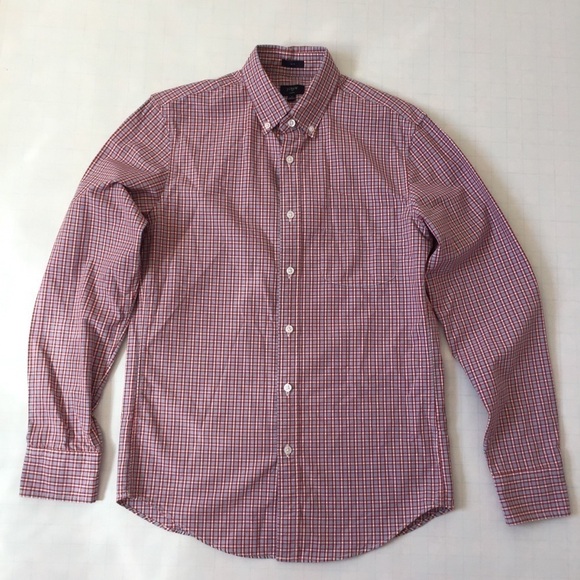 J. Crew Factory Jaspe Long Sleeve Button-Up Shirt - Picture 1 of 13